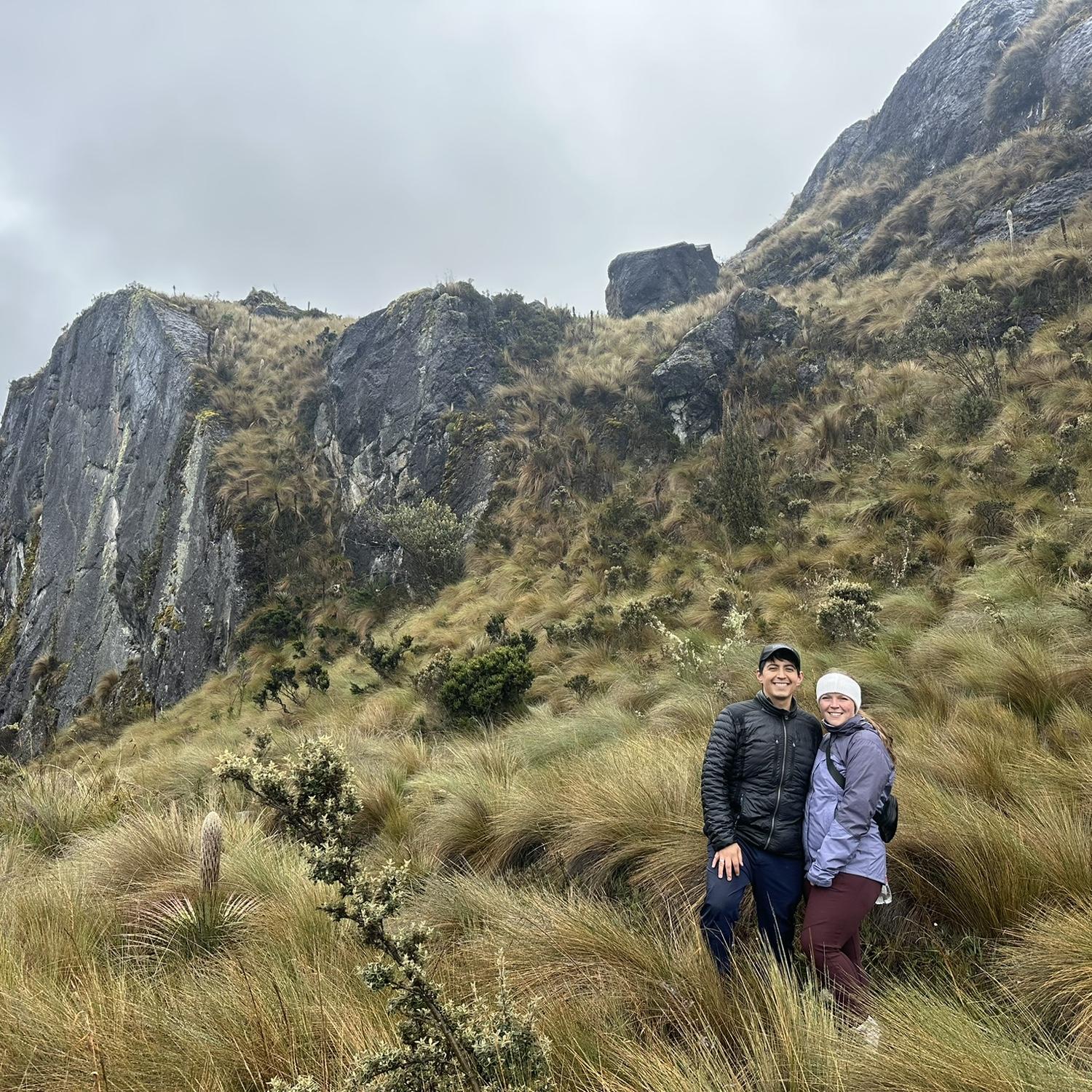Cajas, Ecuador the day before R proposed