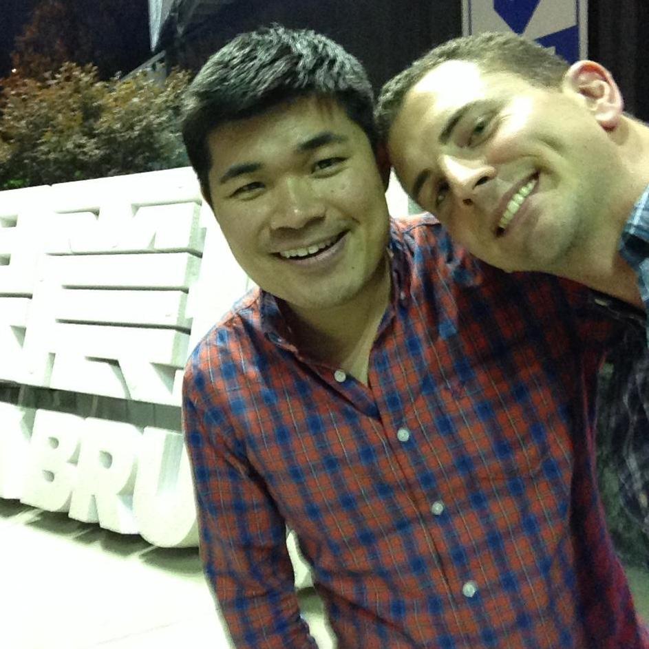 On one of our first dates in Shanghai