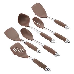 Meyer Corporation - Anolon 6 Piece SureGrip Nylon Nonstick Utensil Set, Bronze