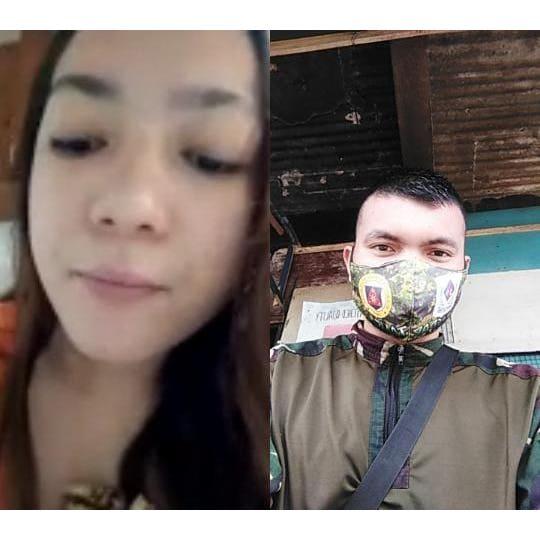Our first ever video call.