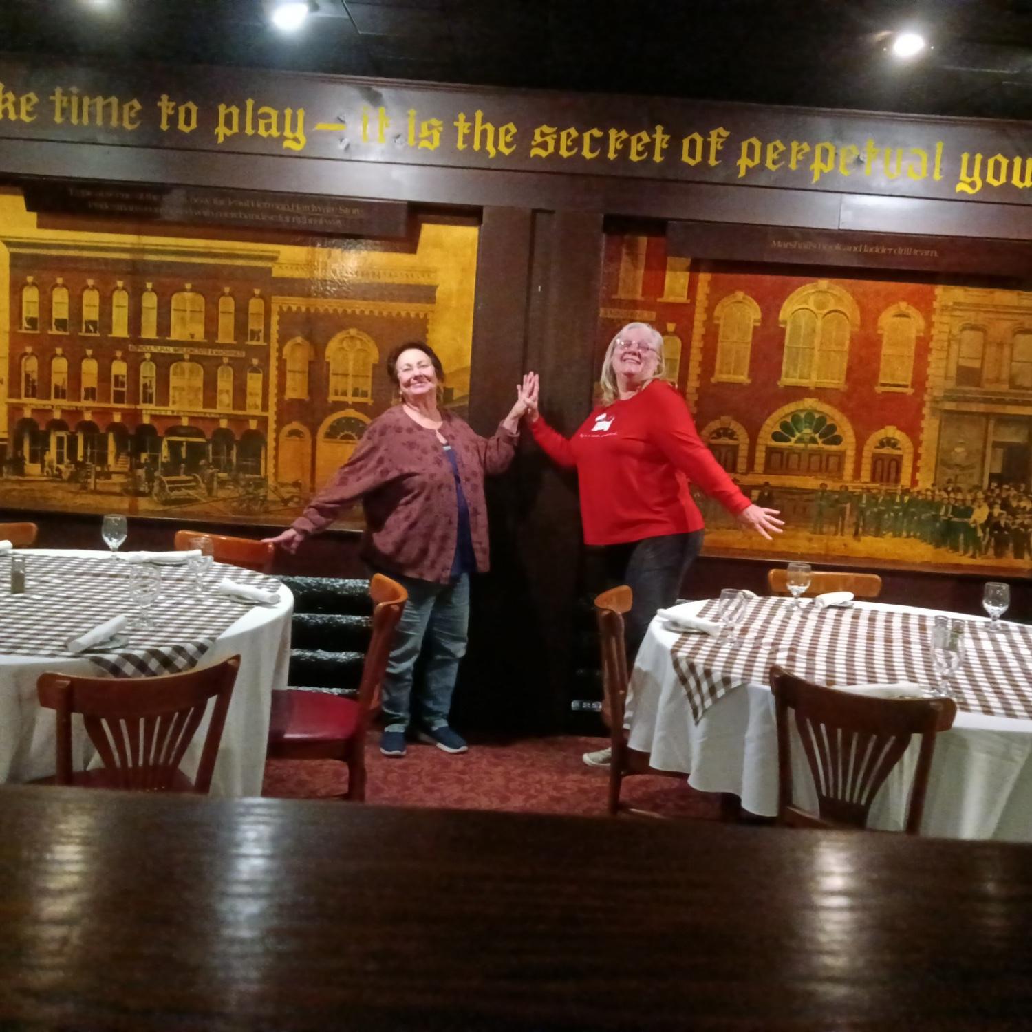 Mother of the bride and mother of the groom JOIN FORCES during a roadtrip they took together from California to Michigan.