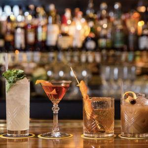 Evening at our favorite cocktail bar