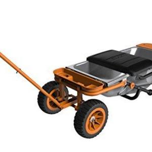 WORX Aerocart Multifunction Wheelbarrow, Dolly and Cart with WA0228 Wagon Kit