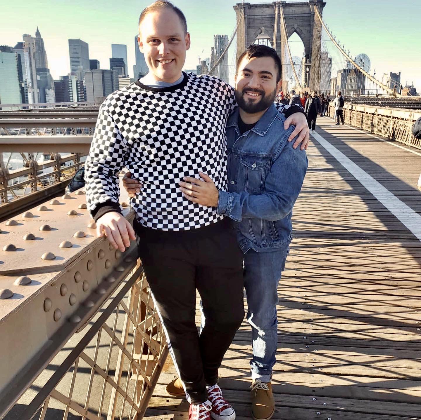 Our first trip to New York City, another foretelling moment. Little did we know it would not be the last time. -Abe