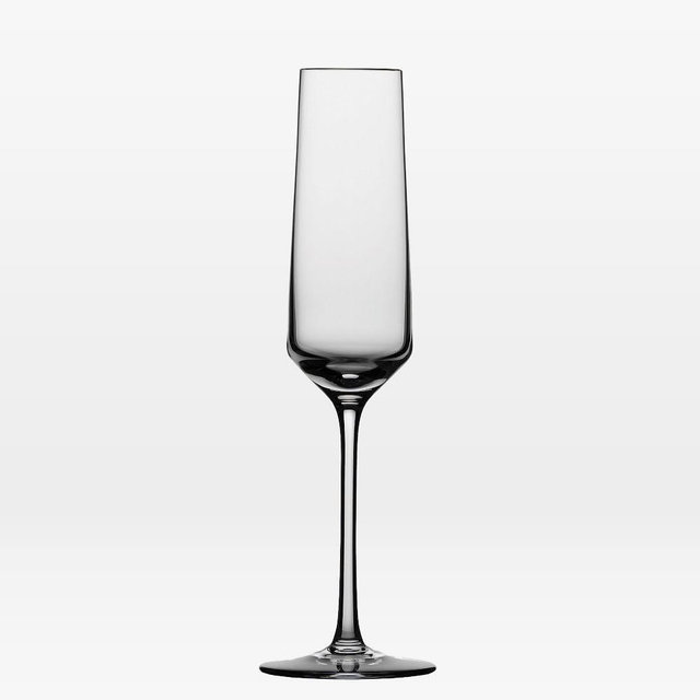 WE MP Zwiesel Glas Pure Champagne Flute: S/6
