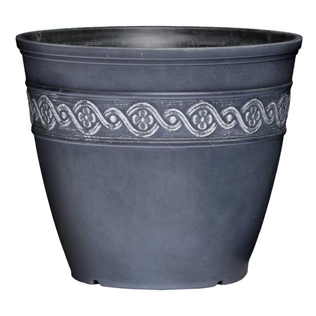 Set of 3 Corinthian Planters Storm - Classic Home and Garden