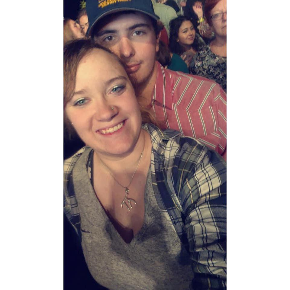 Our first concert together