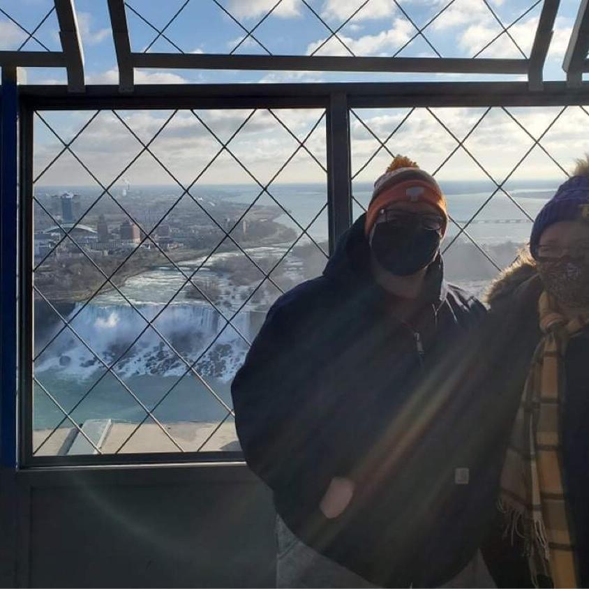 Photo at the top of Skylon Tower in Niagara Falls, Canada