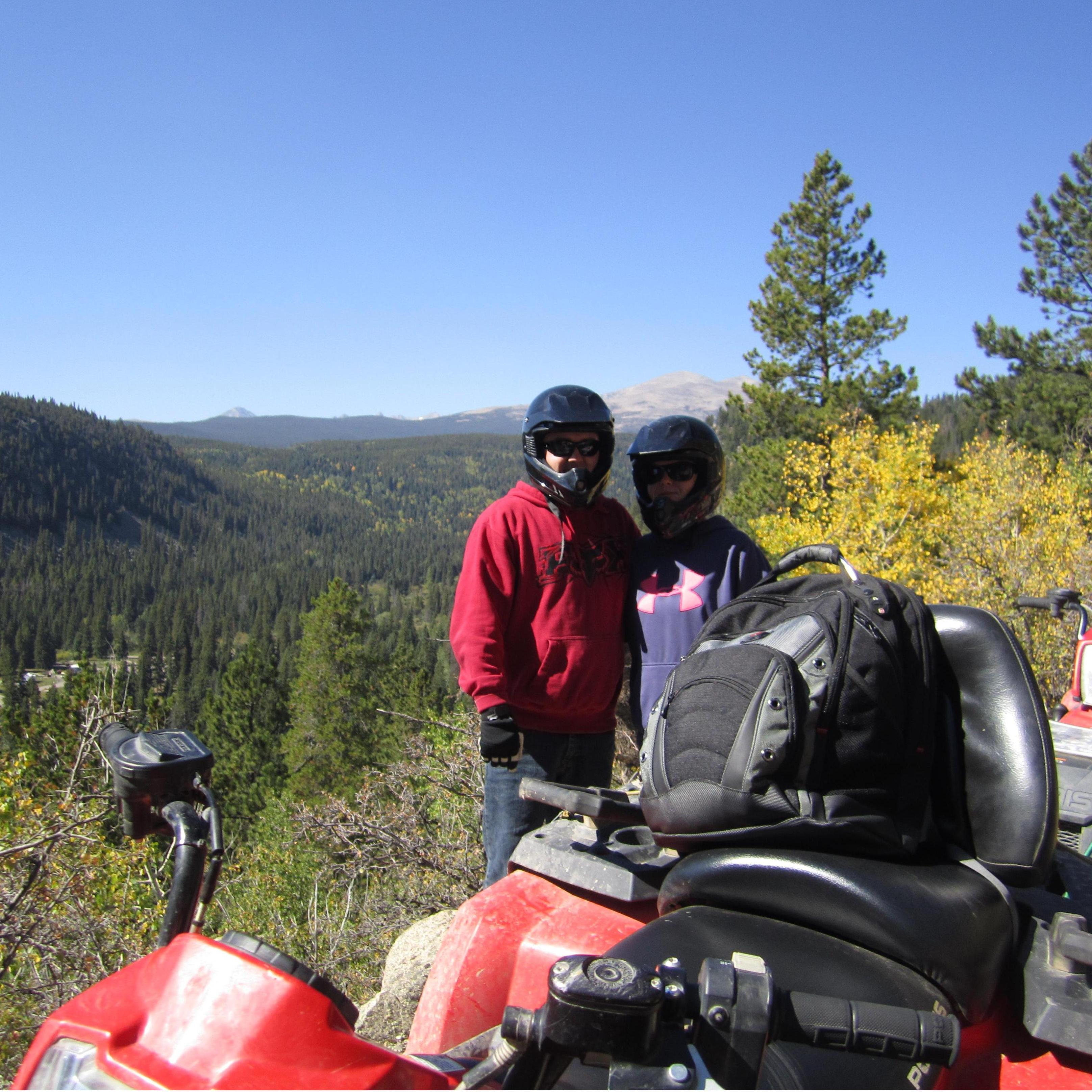 Four wheeling through the Rocky Mountains
