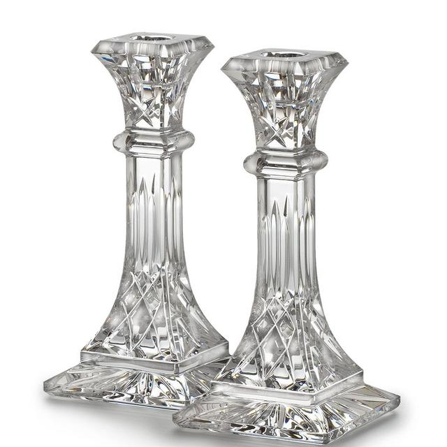 Waterford Crystal Lismore Candlestick, Set of 2