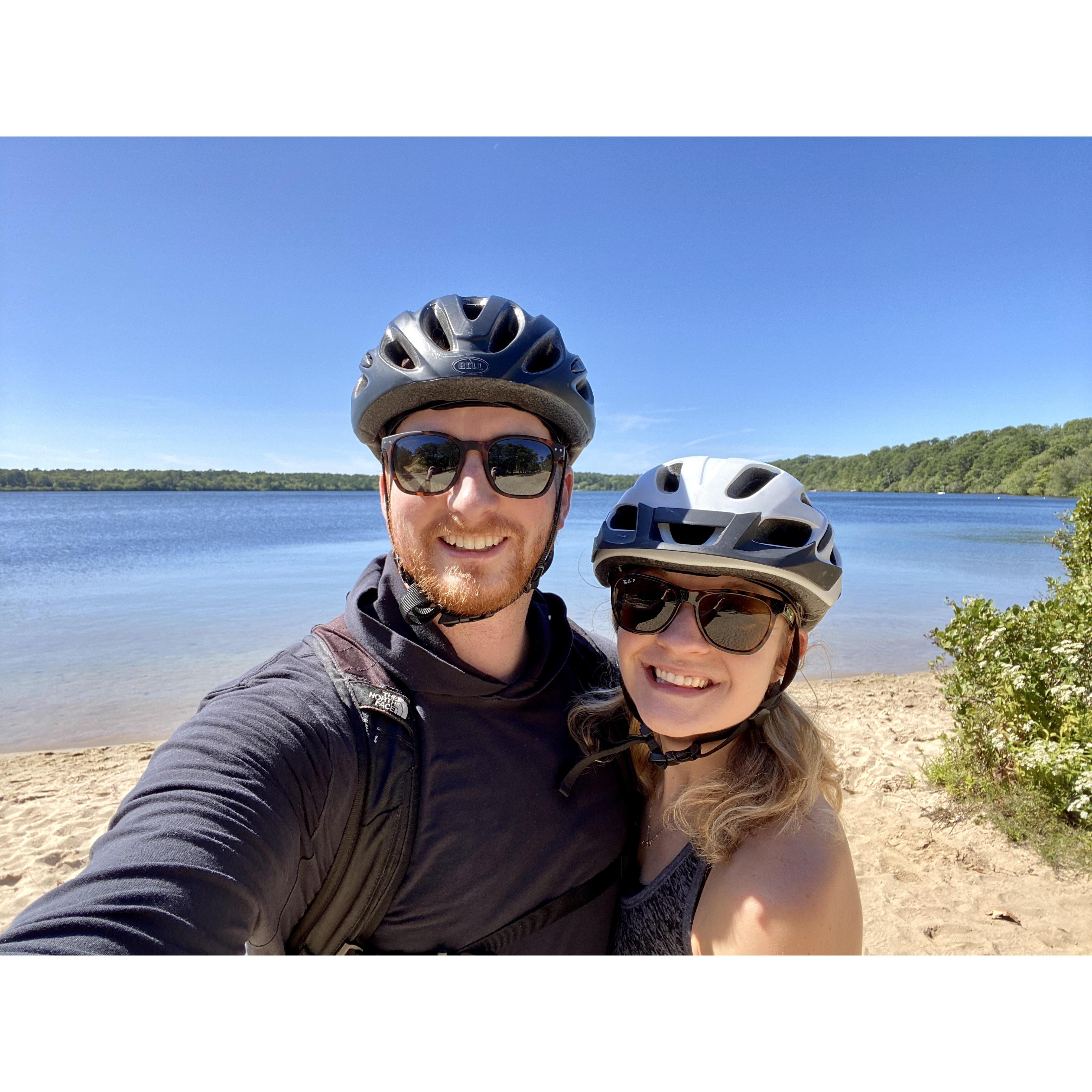 Biking the Cape Cod Rail Trail