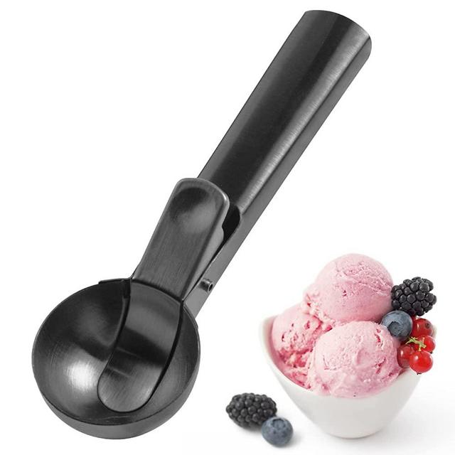 Push & Serve ICE Cream Scoop -Easy Release, Frozen Desserts, Cookie Dough,  Rice, Meatballs, Silicone Push, BPA Free (1)