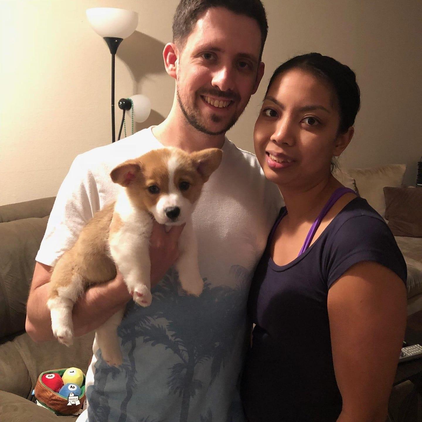 our first puppy together