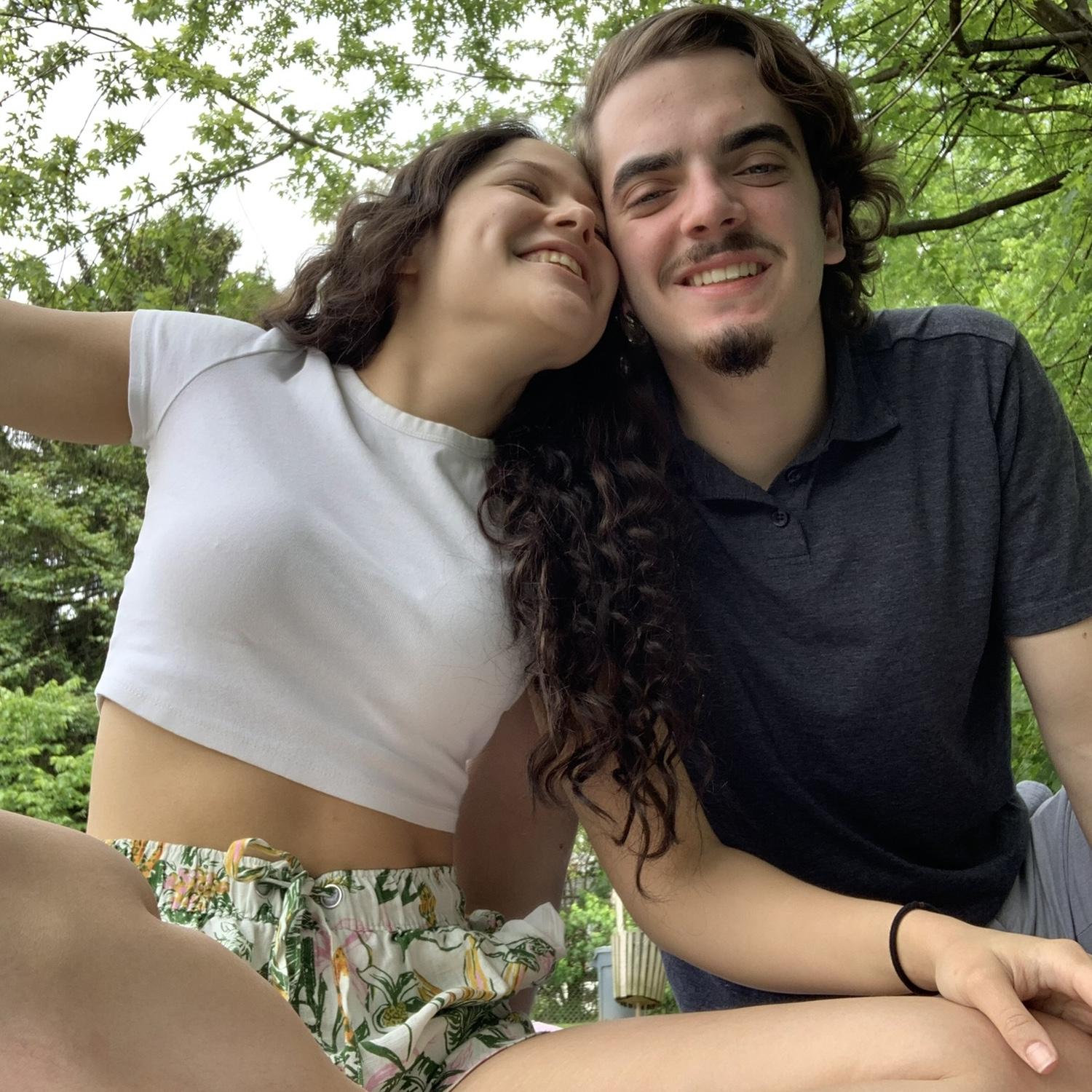 Our first picnic date together