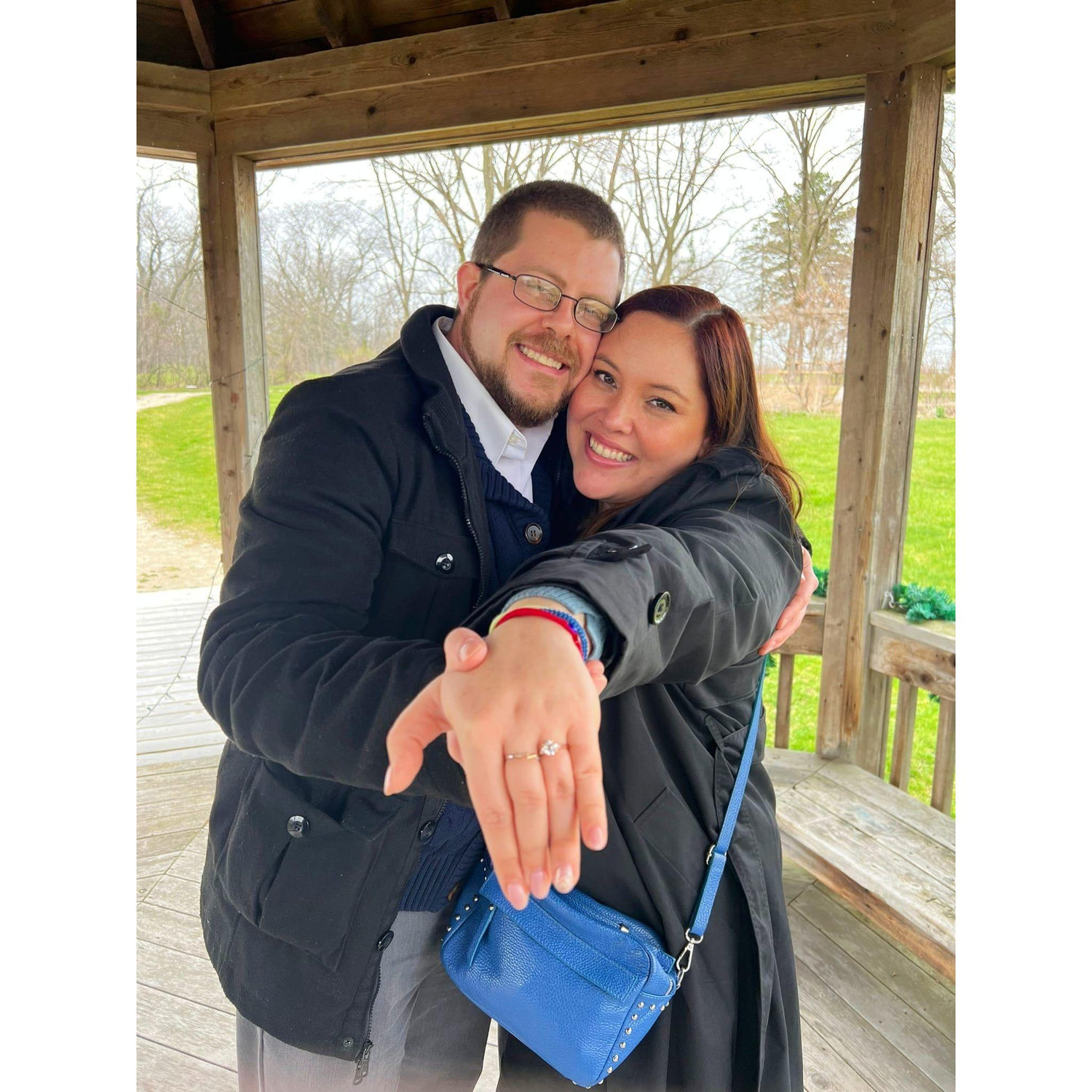 He proposed!!! The easiest YES!!