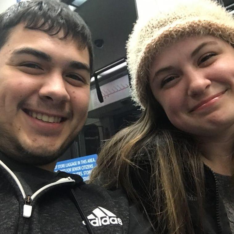 Our first NYE together. We were babies!