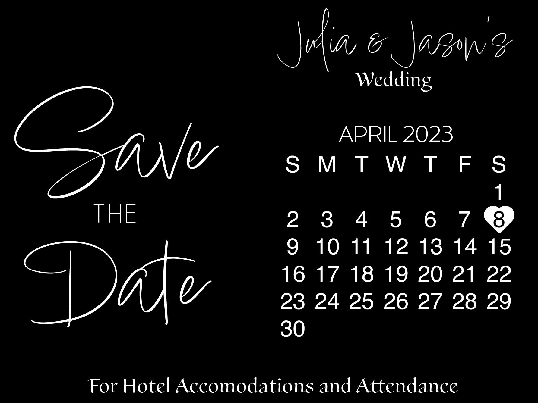 The Wedding Website of Julia Pichon and Jason Sumner