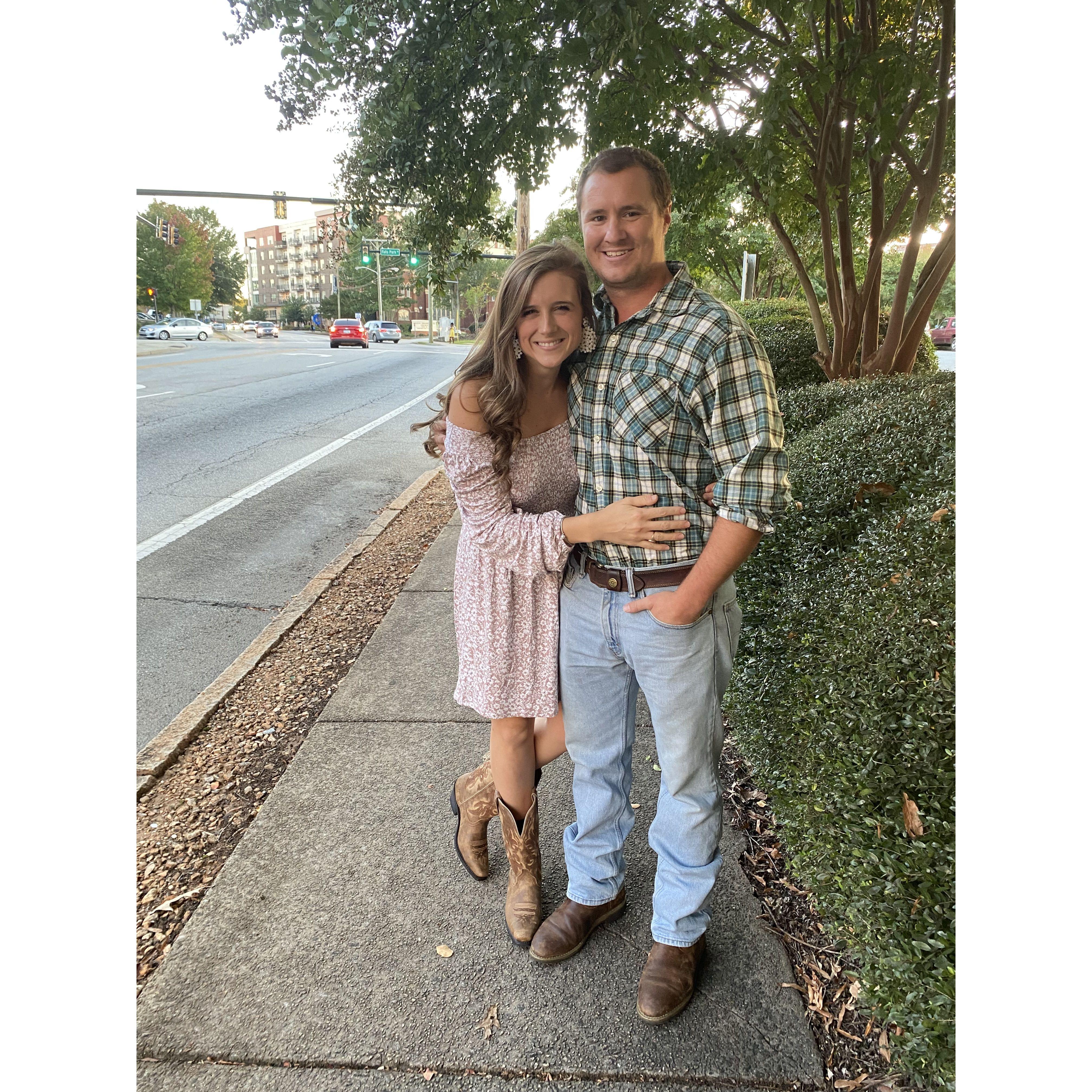 Our first concert together seeing Jason Aldean!