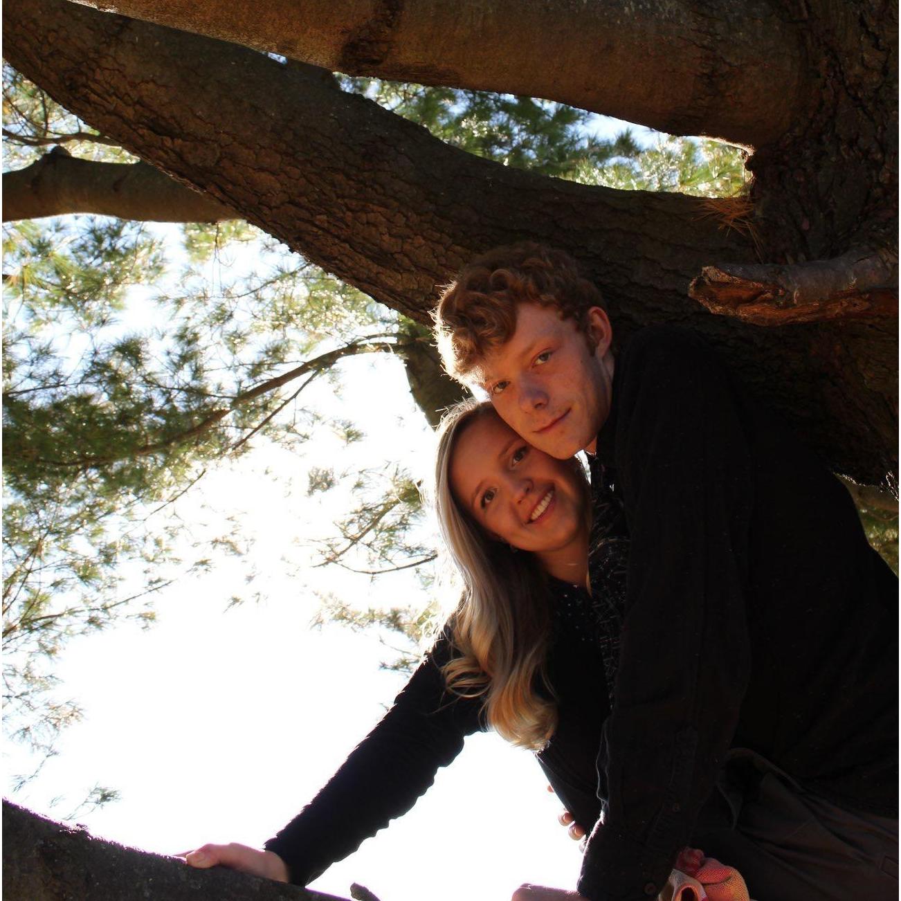 Engagement Photos
In the tree where Aaron proposed