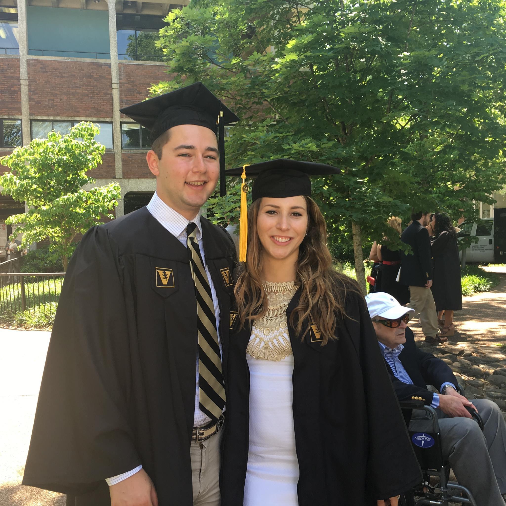 Graduating from Vanderbilt in May 2016 was the first time we introduced each other to our families. This day was an important milestone as well as a celebration of our personal accomplishments!