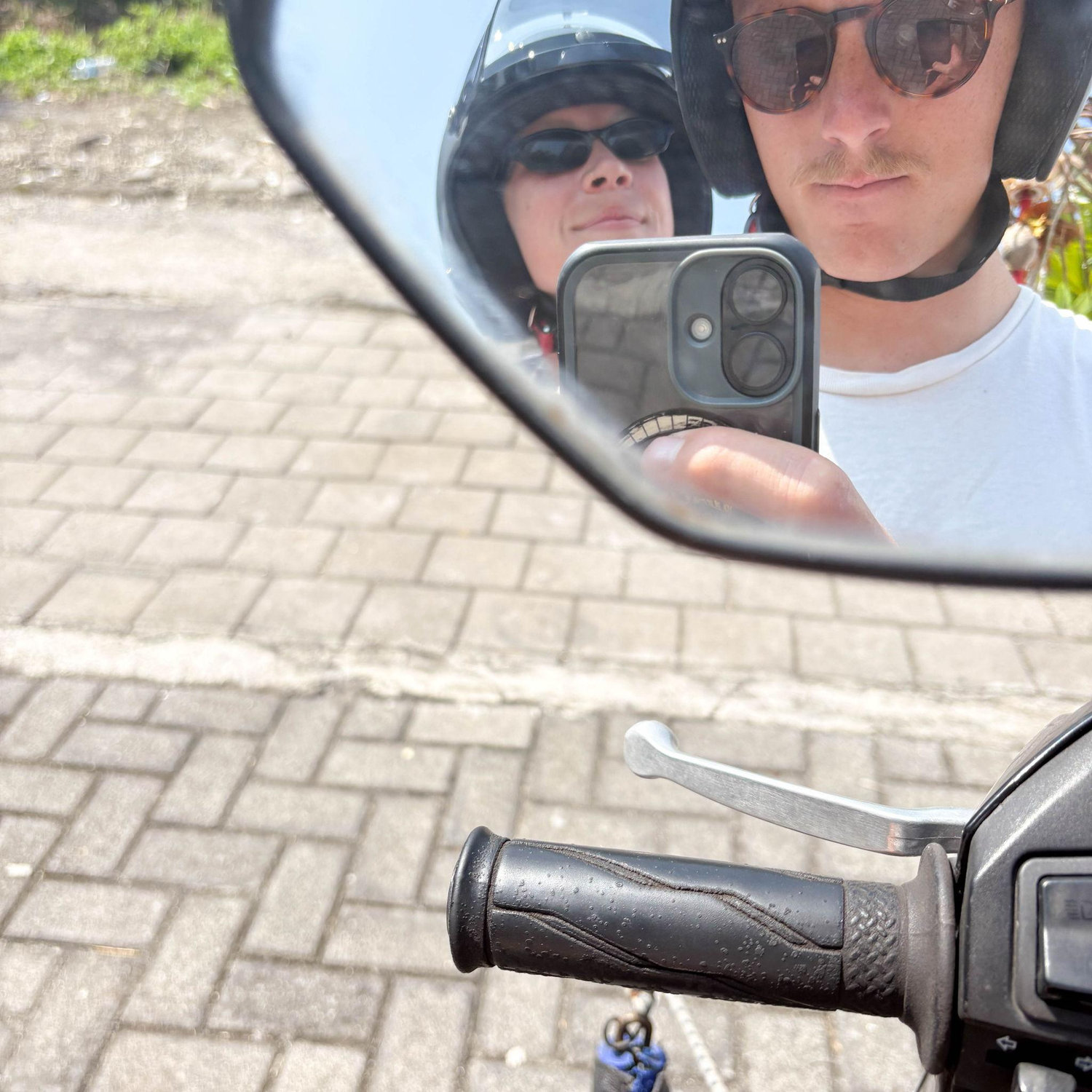 Pretty kewl helmets....... paid a top dollar for these suckers (post deportation scare.....)