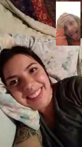 FaceTiming from east to west coast