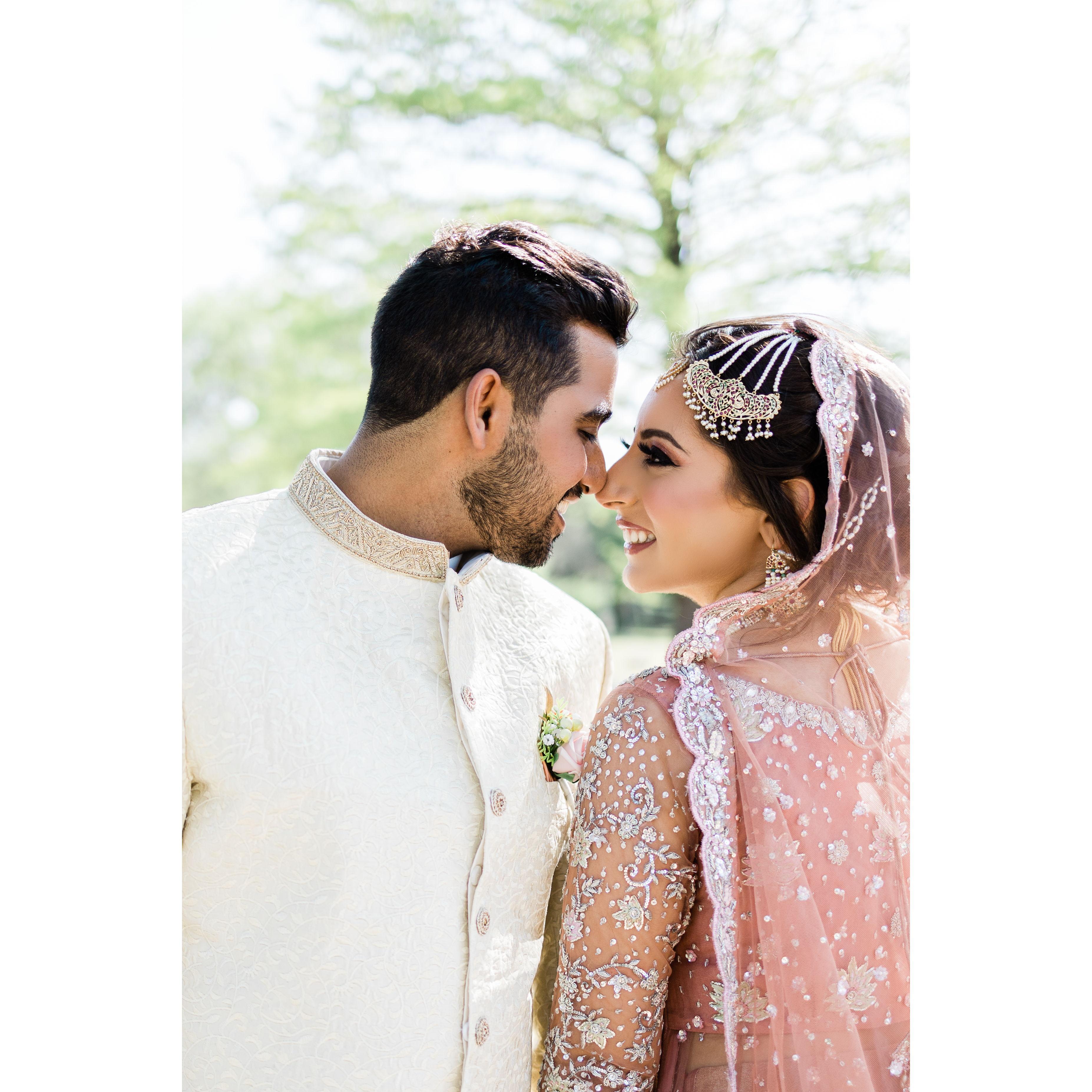 Pictures from our Nikkah ceremony