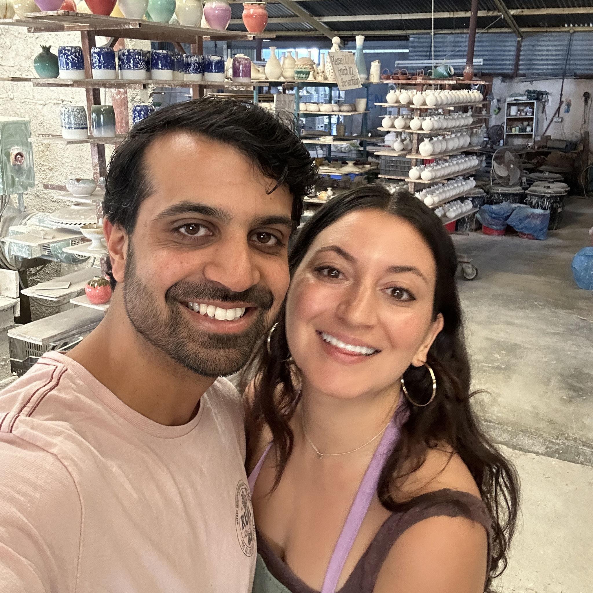 Pottery class in Cyprus, Greece