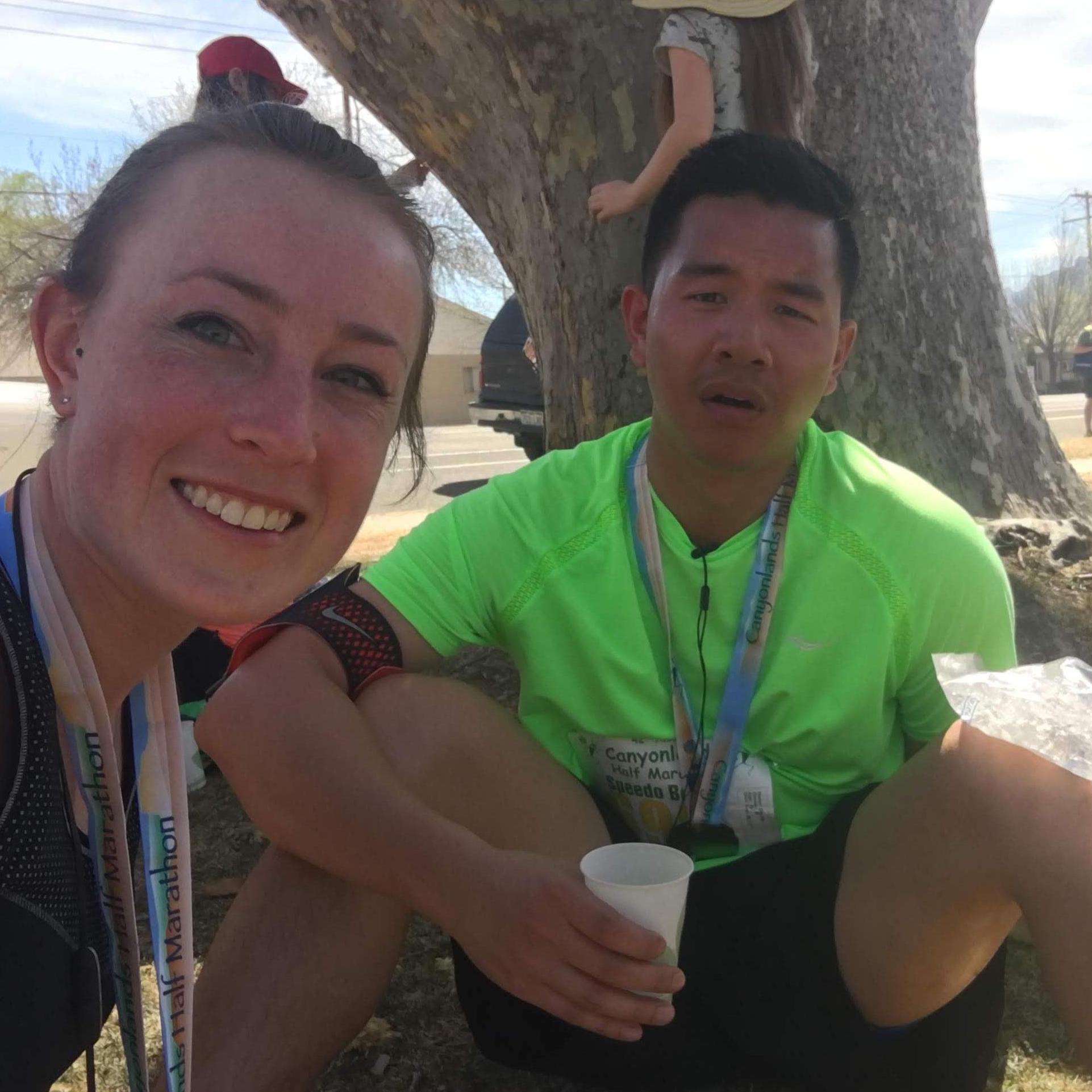 Haley showed Eric how to love running.