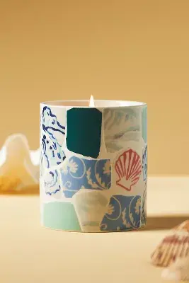 Mira Woody Seaside Pine Ceramic Candle