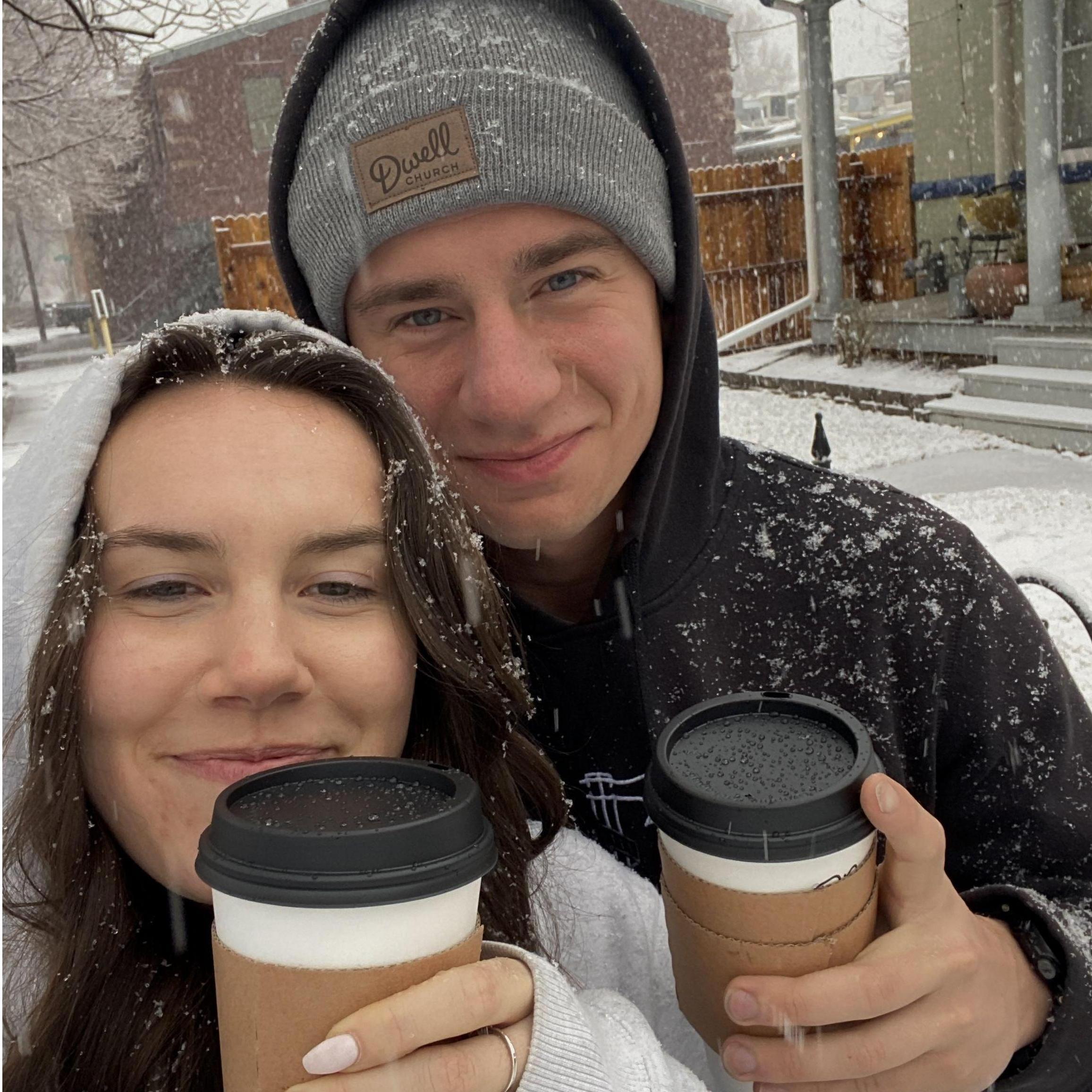 Noelle visits Kirby in Denver CO for the first time in February.
