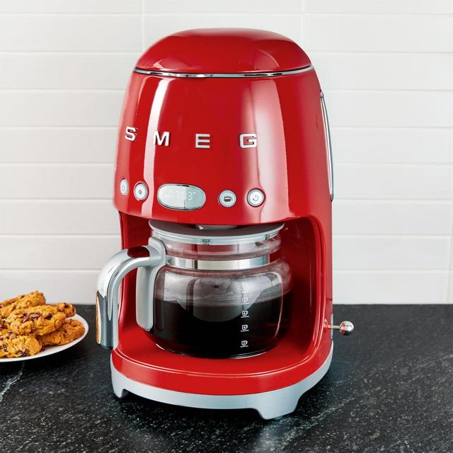 Smeg Red Drip Coffeemaker