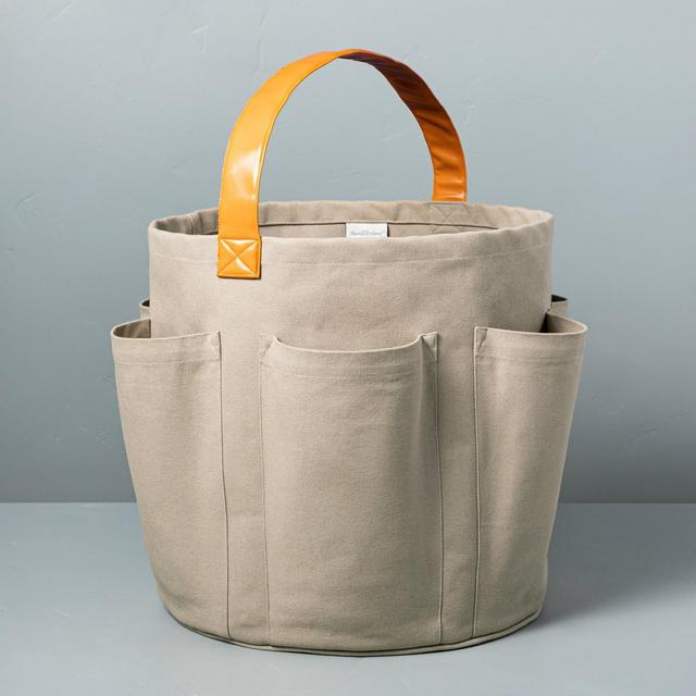 Multi Pocket Garden Tote Beige - Hearth & Hand™ with Magnolia