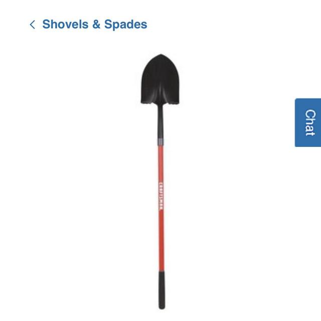 CRAFTSMAN Shovel Long-handle Fiberglass Digging shovel