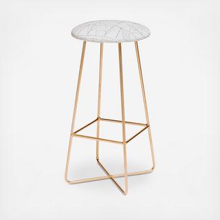 Line Mandala Stool