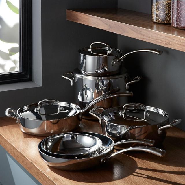 Cuisinart ® French Classic Stainless Steel 10-Piece Cookware Set