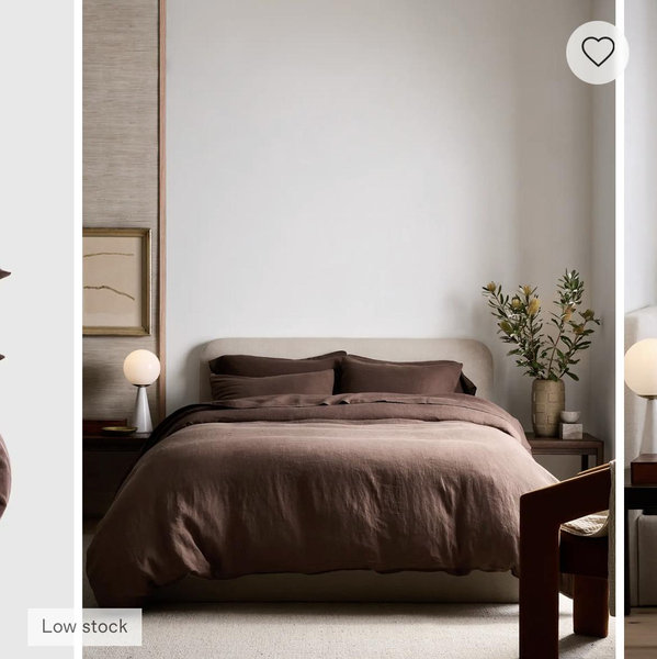 European Linen Duvet Cover Set - Full/Queen