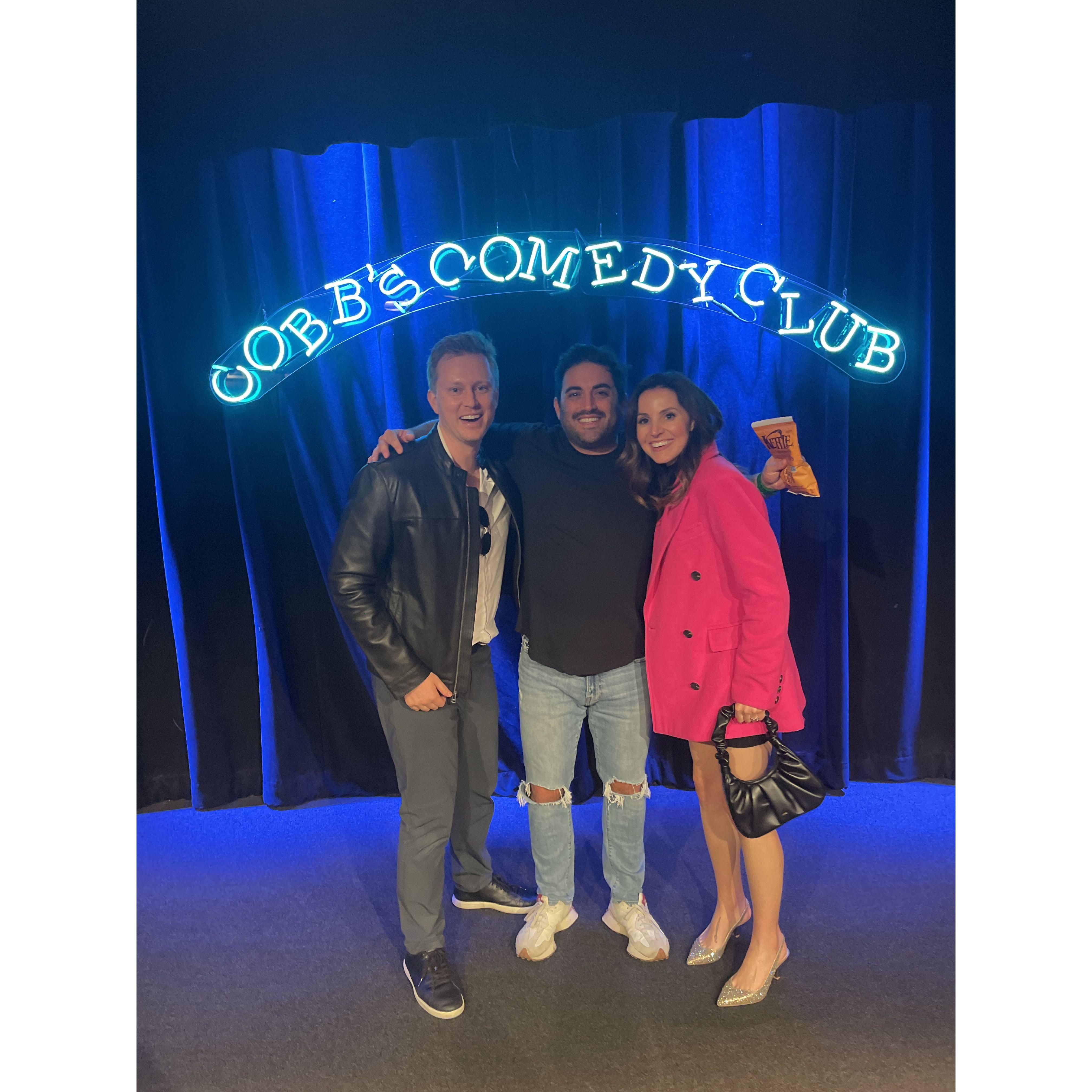Meeting our favorite comedian in SF (Jared Freid!). Go to https://jaredfreid.com/ for tickets! Special on Netflix is out now!