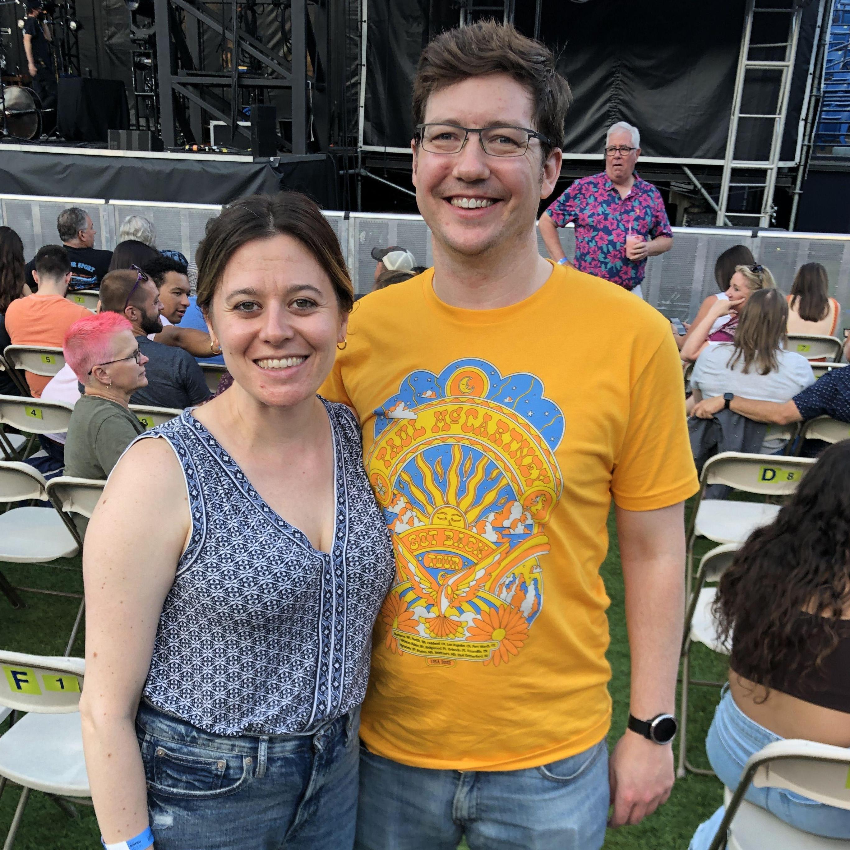 In New Haven to see Lake Street Dive!