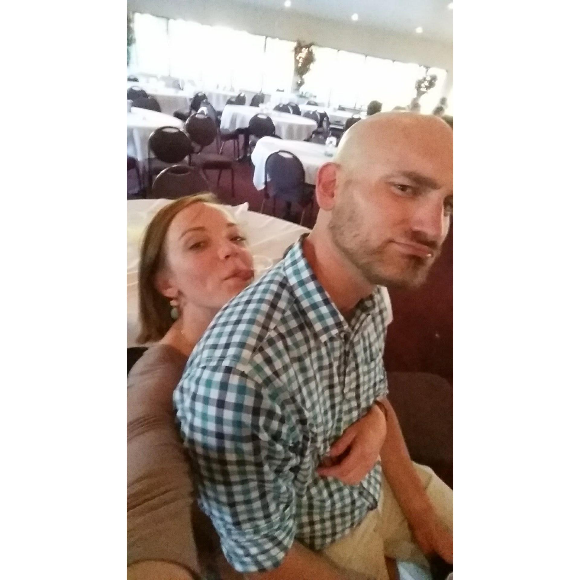 Date to Candace's wedding!