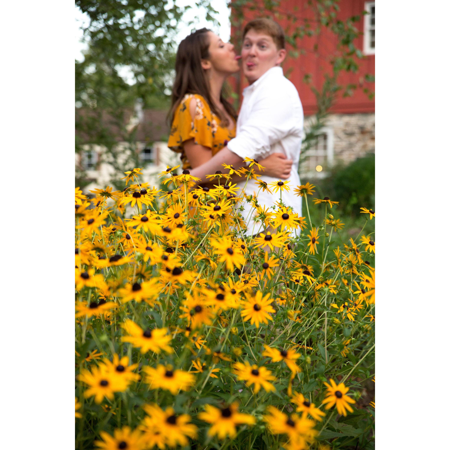 Engagement Pictures at Jerusalem Mill in Kingsville, MD