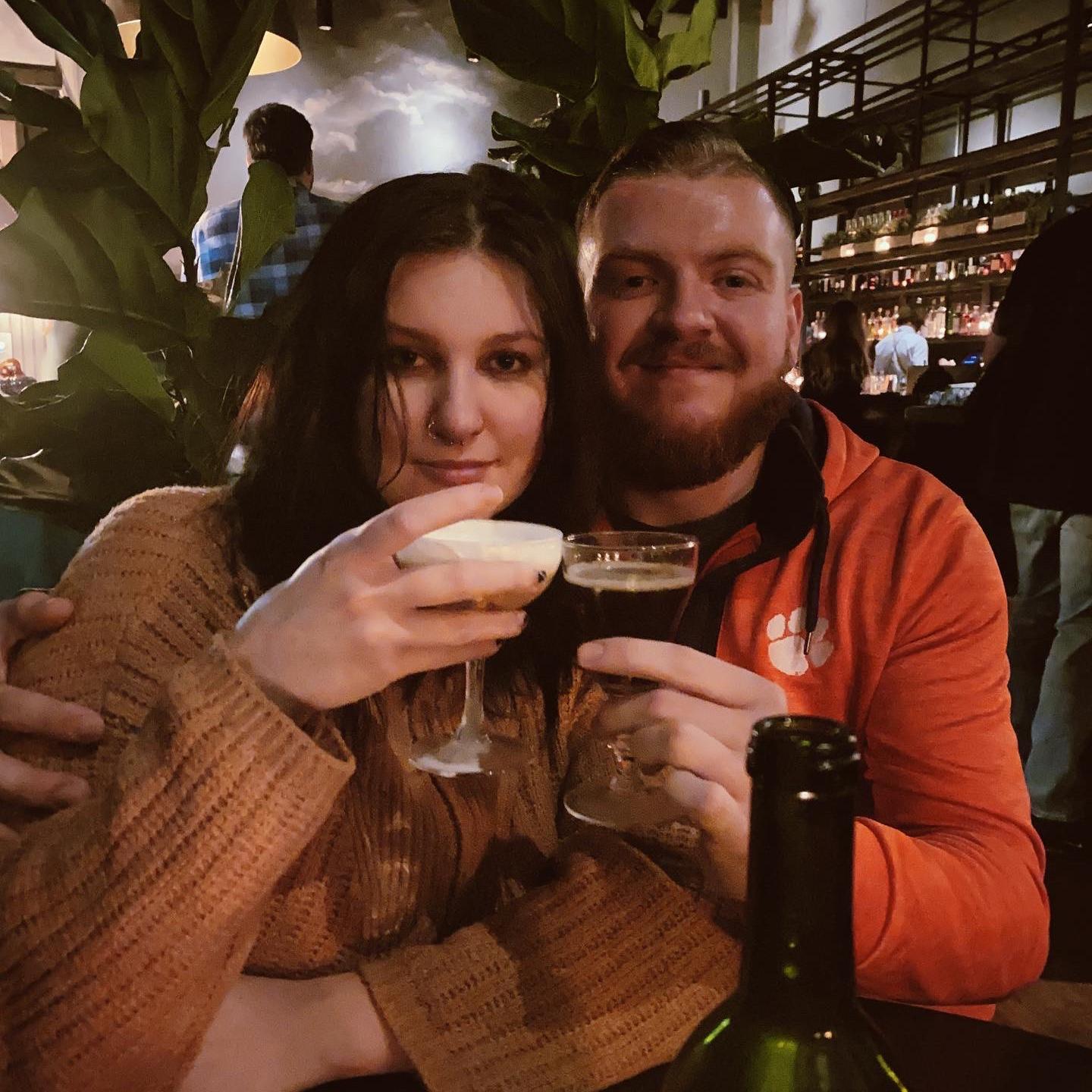 Our first time in Charlotte together (since Waverly had broken her ankle).