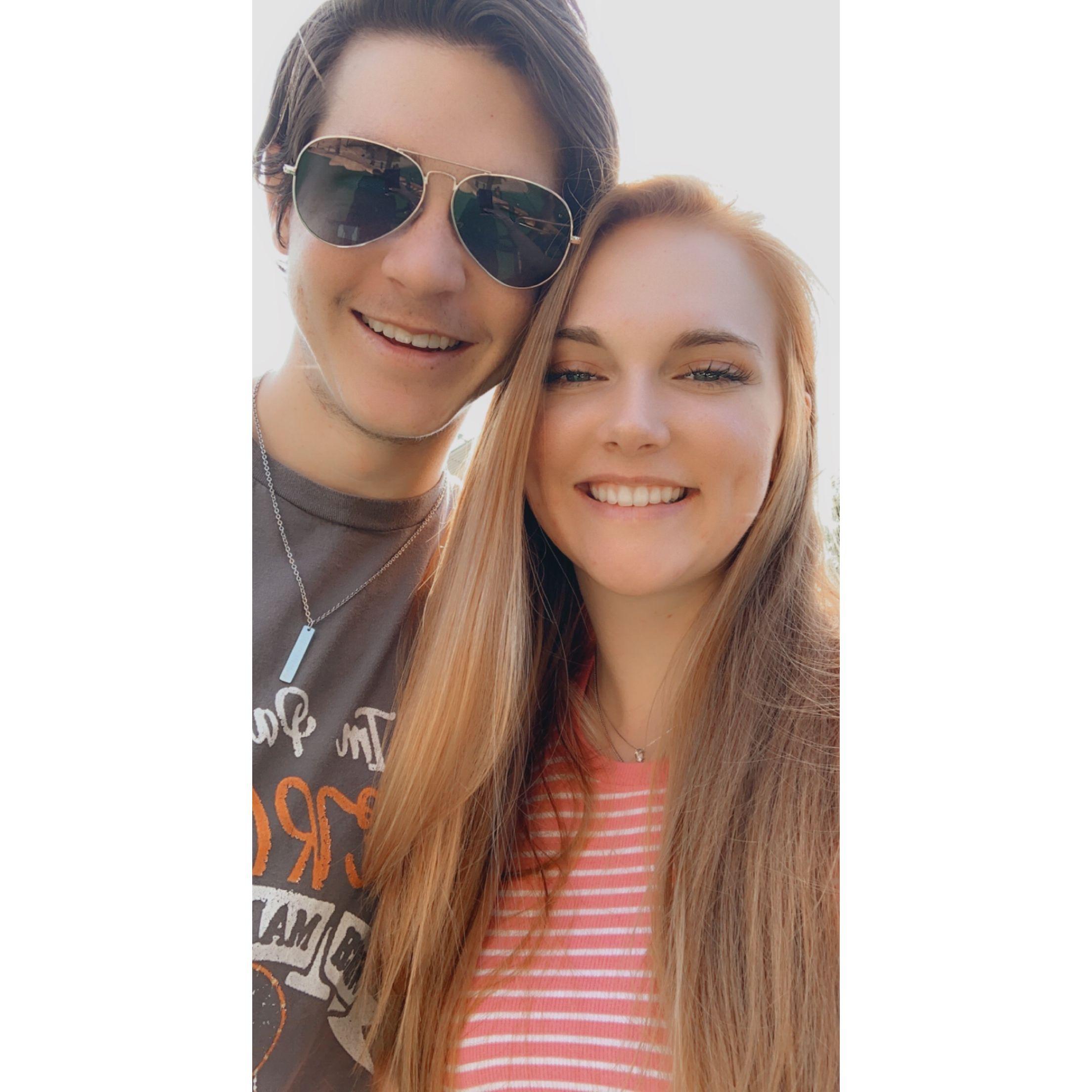 A fun date the day before Kylee starting college for the first time!