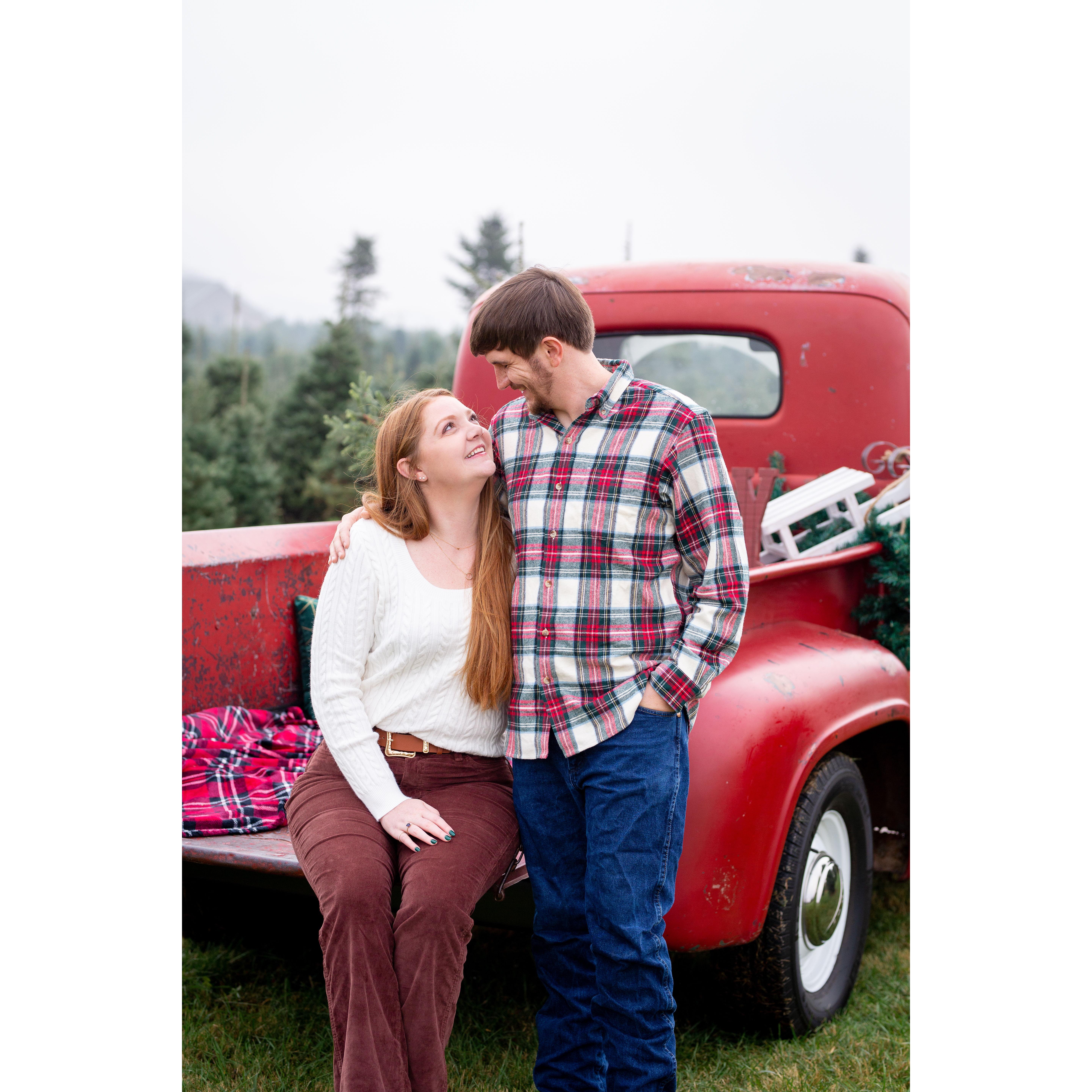 Our second professional photoshoot together, marking our 2 year anniversary.