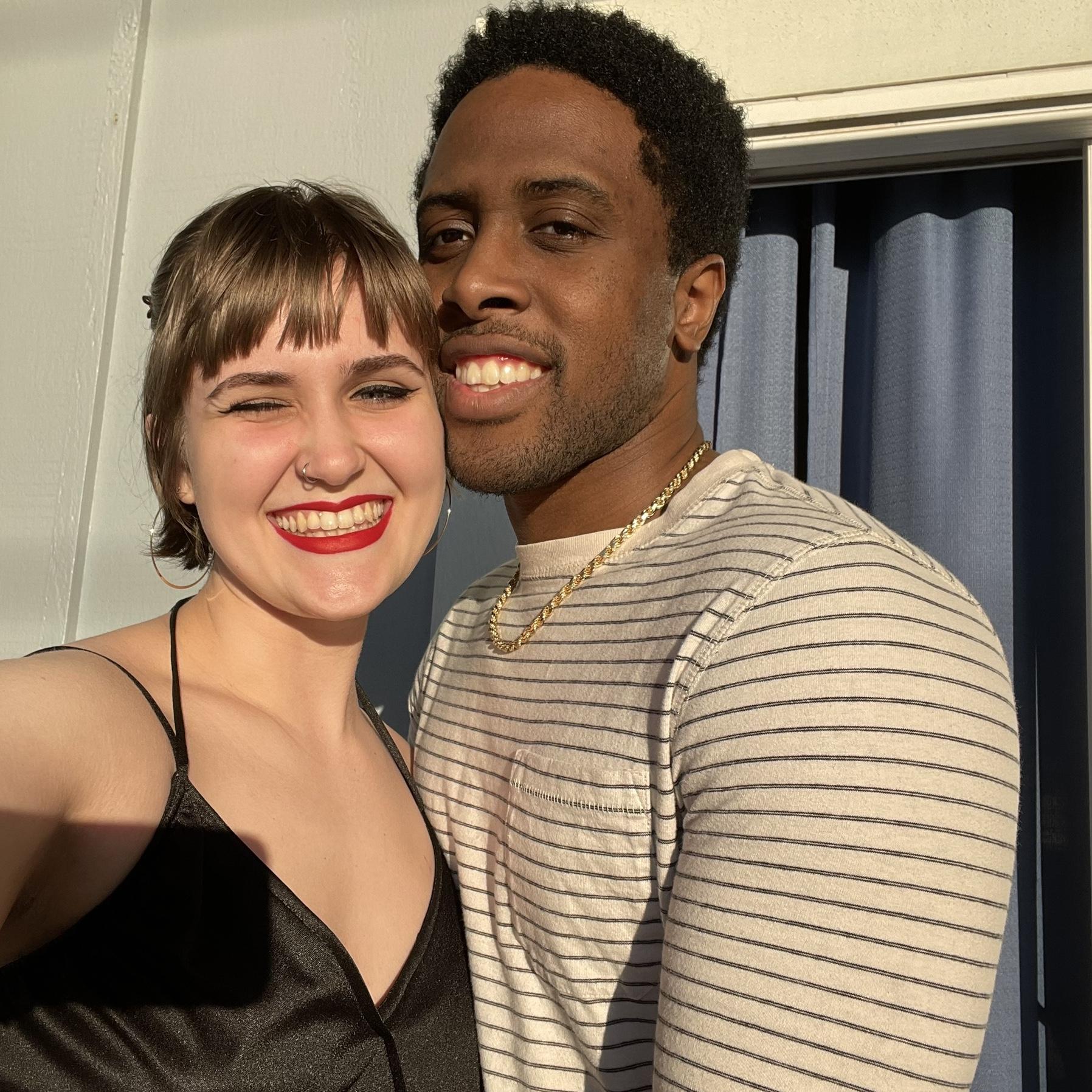 Our 2 year anniversary (Feb 2022).