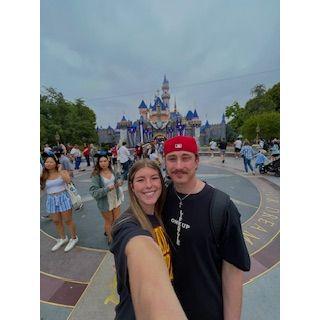 One of Camy's many trips to California throughout the years!