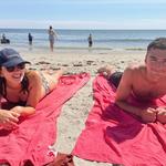 Beaching it!