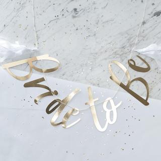 Bride to Be Bunting Backdrop