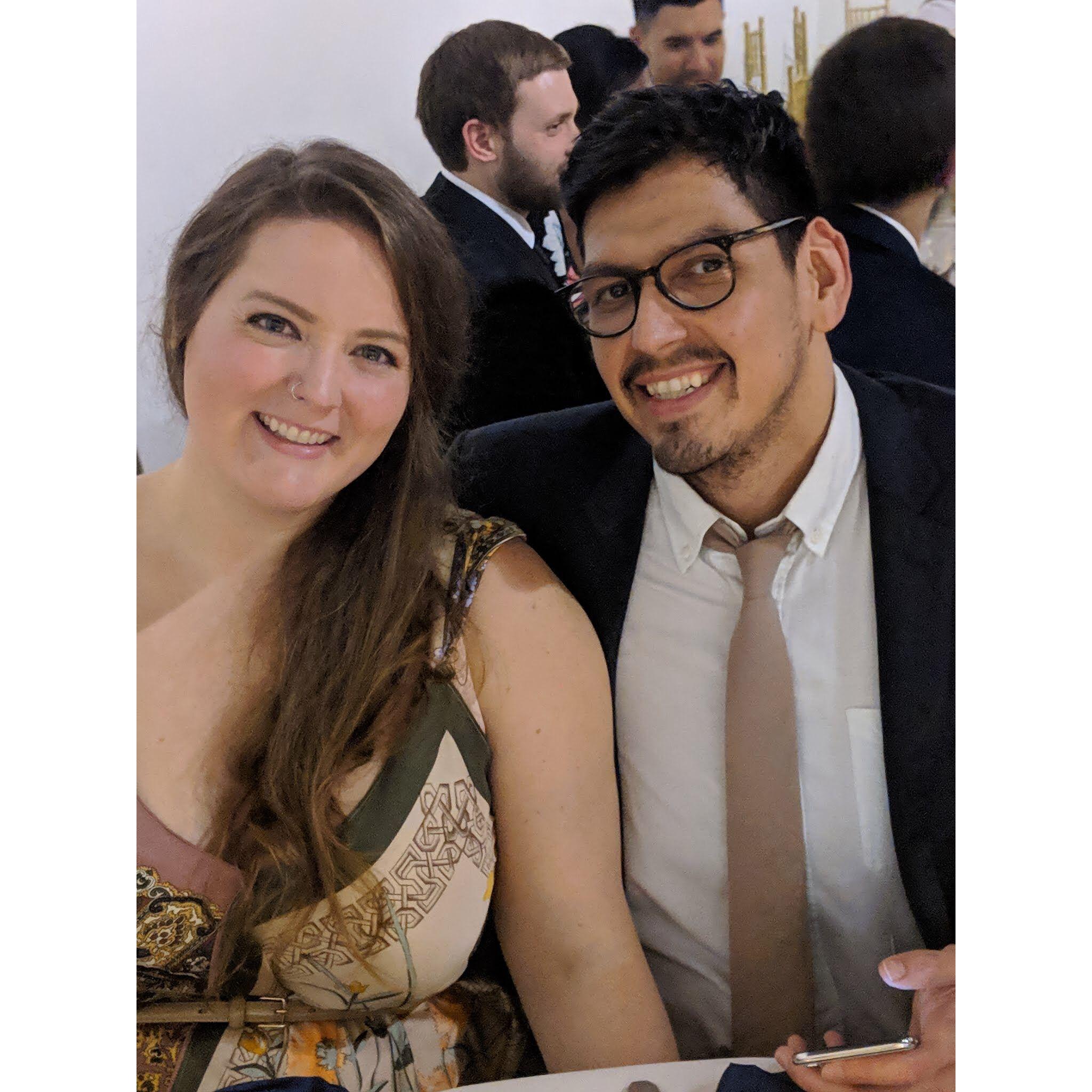 Celebrating our friends’ wedding