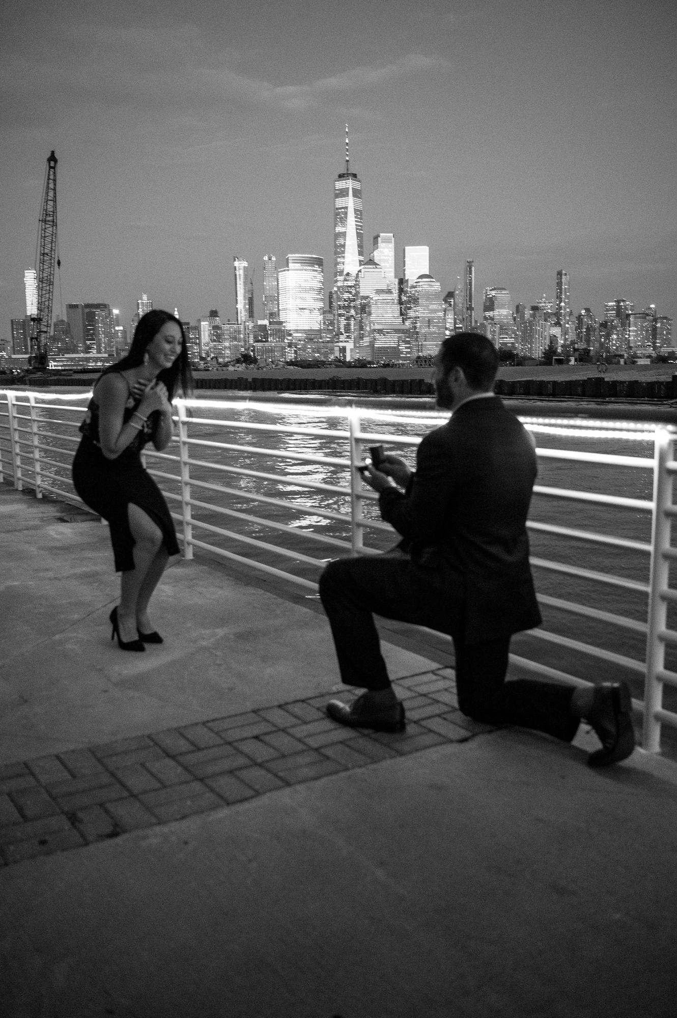 The Proposal: 
July 23, 2021 
Battello in Jersey City, NJ